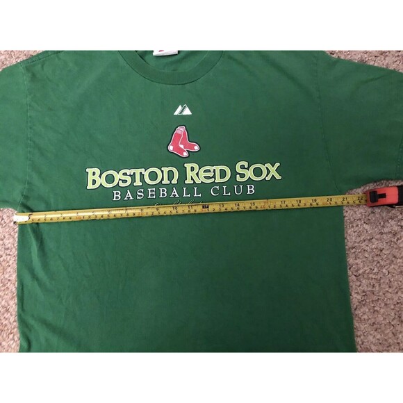 Majestic Other - Majestic Mens Adult Large Green Boston Red Sox 1901 Irish Baseball T-Shirt Colle